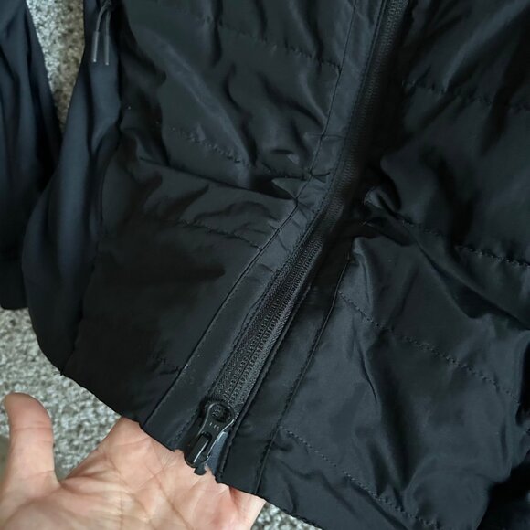 Hendrick Collection Womens Small Black Full-Zip Jacket With Embroidered Logo - Picture 3 of 10